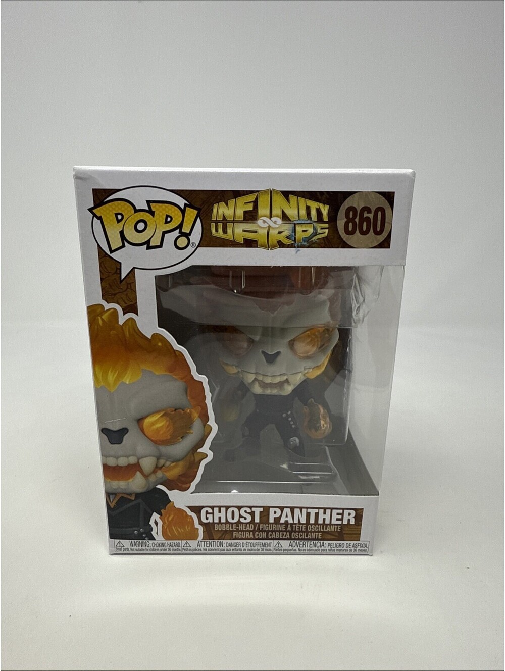 Funko Pop! Vinyl Ghost Panther Bobble-Head Figure